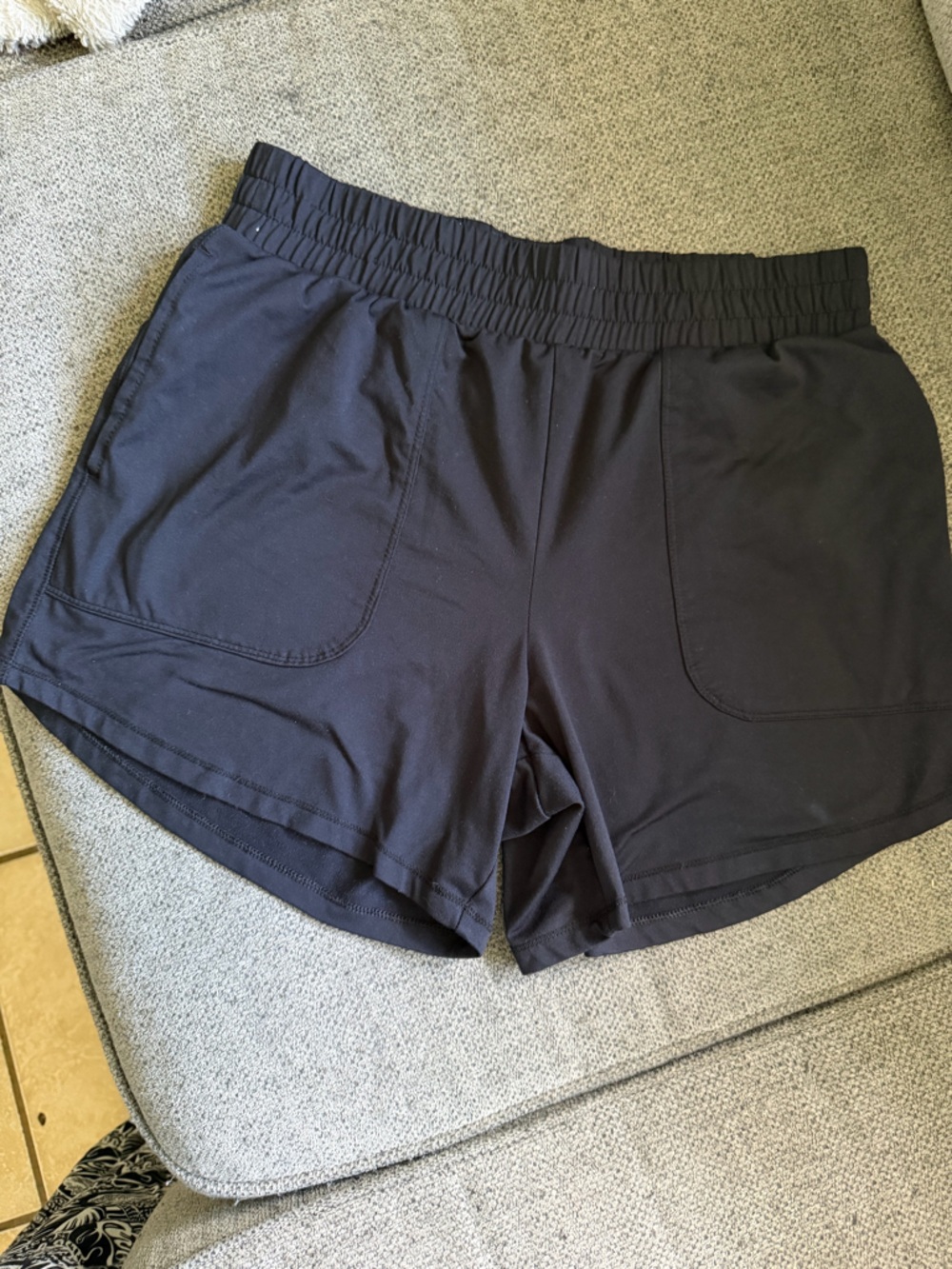 all in motion black women's athletic shorts